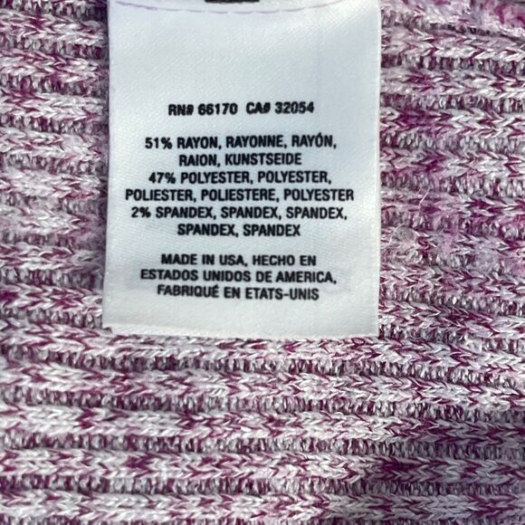 Anthropologie Maeve Purple Heather Racerback Knit Tank Top Sz XL - Picture 6 of 10